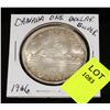 Image 1 : CANADA SILVER DOLLAR-1966