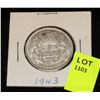 Image 1 : CANADA SILVER HALF DOLLAR-1943