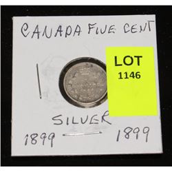 CANADA SILVER SMALL NICKEL-1899