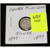 Image 1 : CANADA SILVER SMALL NICKEL-1899