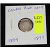 Image 1 : CANADA SILVER SMALL NICKEL-1899