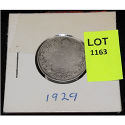 CANADA SILVER QUARTER-1929