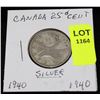Image 1 : CANADA SILVER QUARTER-1940