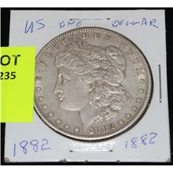 US SILVER MORGAN DOLLAR-1882
