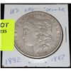 Image 1 : US SILVER MORGAN DOLLAR-1882