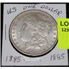 Image 1 : US SILVER MORGAN DOLLAR-1885