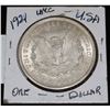 Image 1 : US SILVER MORGAN DOLLAR-1921 UNCIRCULATED