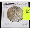Image 1 : US SILVER HALF DOLLAR-1942