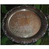 Image 5 : LOT OF 10 SILVERPLATE TRAYS AND GOBLETS WITH