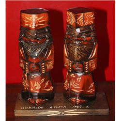 TWIN TOTEMS FROM HOKKIDO ATUMA 1987