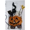 Image 3 : WITCH AND A SPIDER, PUMPKIN & CAT  HALLOWEEN