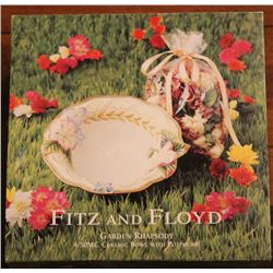FITZ AND FLOYD CLASSIC POTPOURRI BOWL- NEW