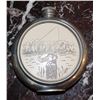 Image 1 : PEWTER FLASK MADE IN ENGLAND BY SHEFFIELD MINT