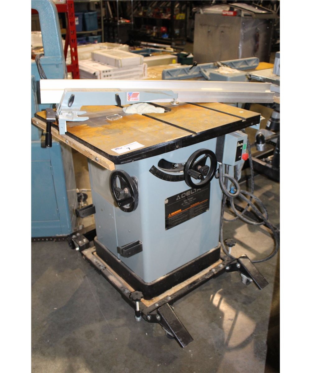 DELTA UNISAW 10" TILTING ARBOUR SAW