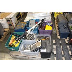 PALLET LOT OF ASSORTED TOOLS