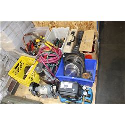 PALLET LOT OF ASSORTED TOOLS