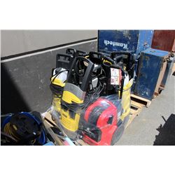 PALLET LOT OF ELECTRIC PRESSURE WASHERS