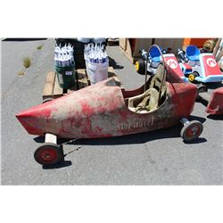 VINTAGE SOAP GO CART VINTAGE RACER