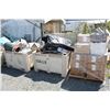 Image 2 : 9 PALLETS OF ASSORTED GREEN HOUSE EQUIPMENT *GREY PLASTIC BINS AND METAL CAGE BINS NOT INCLUDED*
