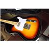 Image 2 : LEVI ELECTRIC GUITAR SUNBURST TELE COPY  INCLUDES HARDSHELL CASE