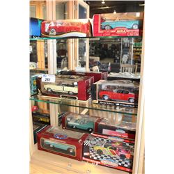 GROUP OF 12 DIECAST METAL COLLECTORS CARS