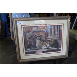 FRAMED LEOPARD PRINT