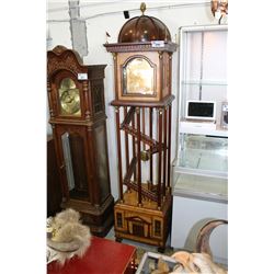 MAITLANE-SMITH MAHOGANY CASED GRANDFATHER CLOCK