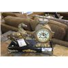 Image 1 : NEW HAVEN CLOCK COMPANY NEW HAVEN CONNECTICUT USA SKELETON FACED BRASS HORSE MANTEL CLOCK