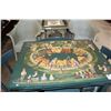 Image 2 : PAINTED DRAW LEAF TABLE WITH 4 CHAIRS