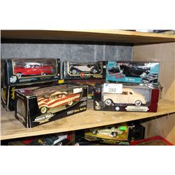 GROUP LOT OF 8 ASSORTED DIECAST METAL COLLECTORS CARS