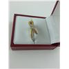 Image 3 : ONE LADIES 18KT WHITE GOLD YELLOW SAPPHIRE AND DIAMOND SET DRESS RING WITH 20 YELLOW SAPPHIRES,