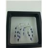 Image 2 : 14KT WHITE GOLD DIAMOND SET CROSS PENDANT WITH 24 DIAMONDS, APPROX 0.30CARAT