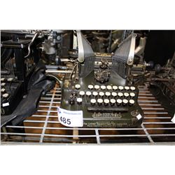 LATE 1800S TO EARLY 1900S OLIVER TYPE WRITER