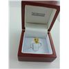 Image 2 : OVAL CUT CITRINE AND DIAMOND COCKTAIL RING. STERLING SILVER. 8 DIAMONDS. 2.40CT CITRINE. INCLUDES