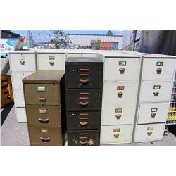 14 FILING CABINETS