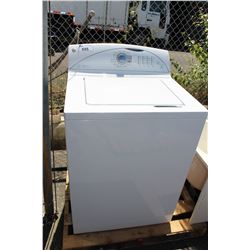 GE WHITE HYDRO WAVE WASHER - FOR PARTS OR REPAIR