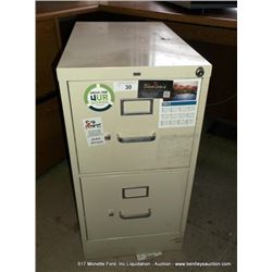 HON 2-DRAWER FILE CABINET