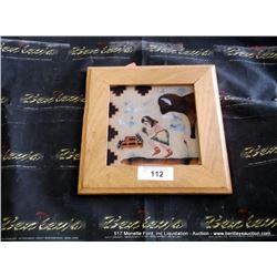 SAND PAINTING, 12"X12"