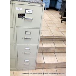 HON 4-DRAWER FILE CABINET