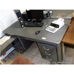 STEELCASE METAL DESK