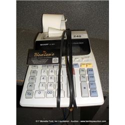 SHARP EL-1801V CALCULATOR