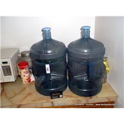 EMPTY 5-GALLON WATER BOTTLES 2X MONEY