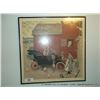 Image 1 : NORMAN ROCKWELL "FARMHOUSE" PRINT, 18"X18"