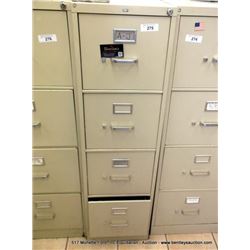 HON 4-DRAWER FILE CABINET