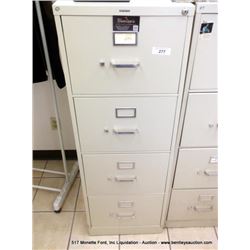 HON 4-DRAWER FILE CABINET