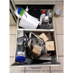 CONTENTS: LOT 274 BOTTOM DRAWER