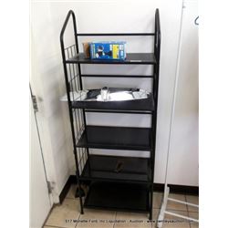 METAL SHELF UNIT