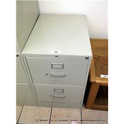 HON 2-DRAWER FILE CABINET