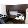 Image 2 : U-SHAPED OFFICE DESK W/ SHELF