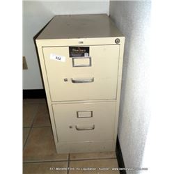 HON 2-DRAWER FILE CABINET